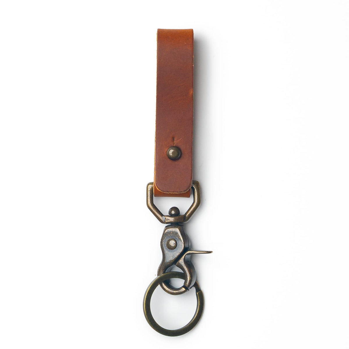 Leather Belt Loop Keychain Popov Leather®