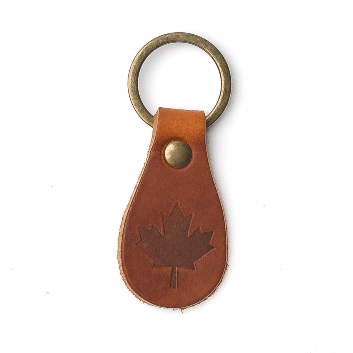 Leather Keyfob - Maple Leaf Popov Leather®