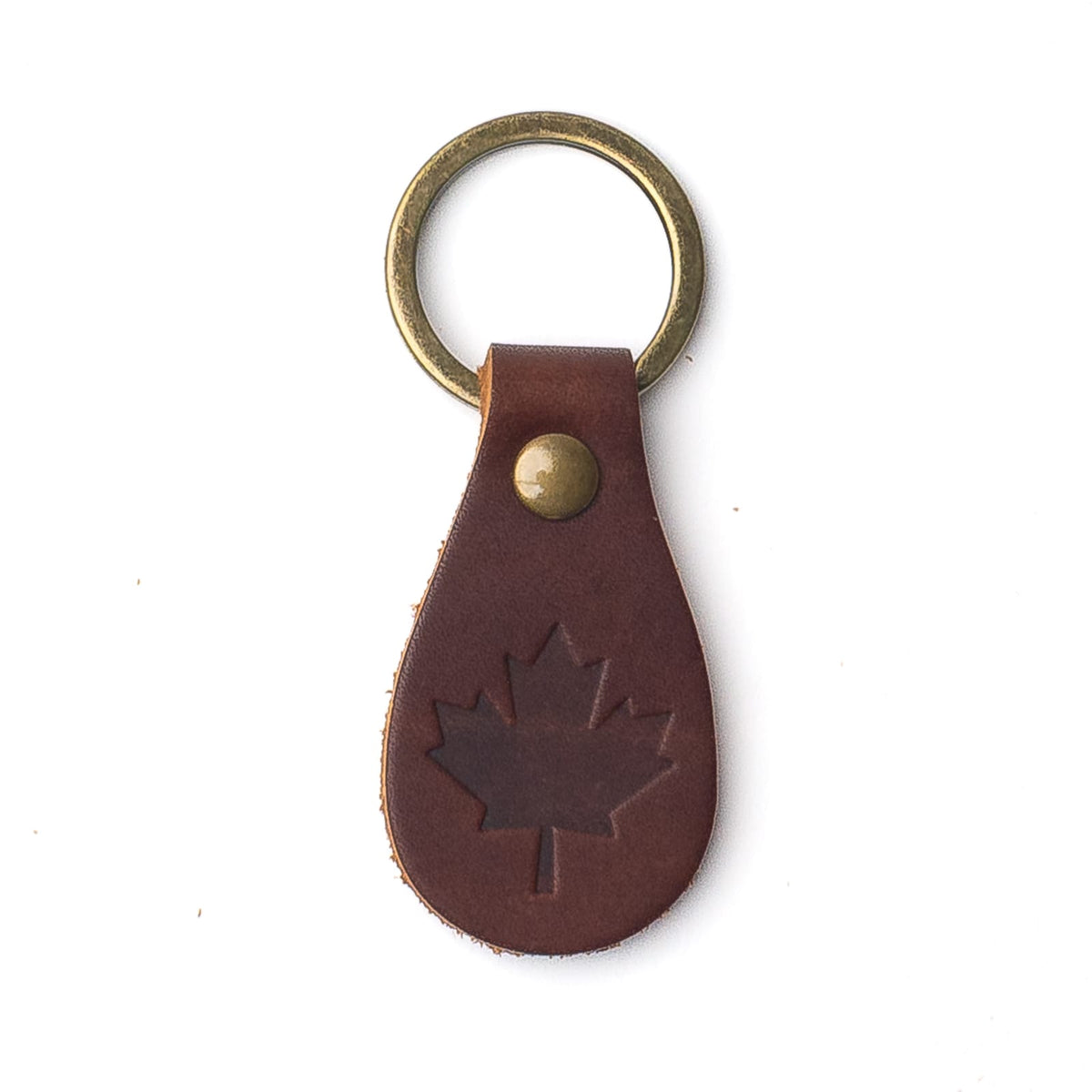 Leather Keyfob - Maple Leaf Popov Leather®