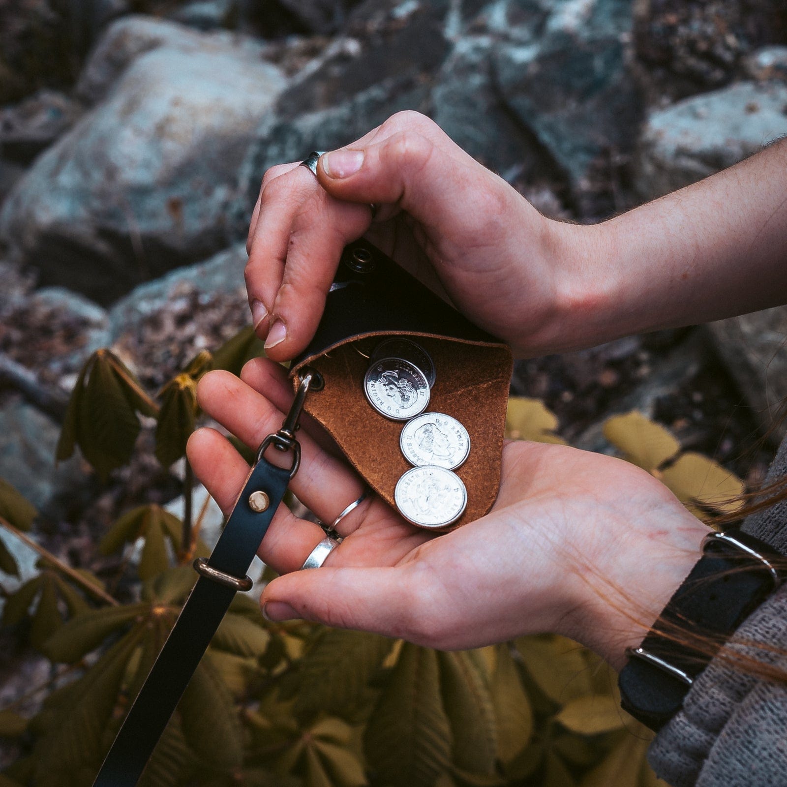Leather Triangle Pouch Popov Leather®