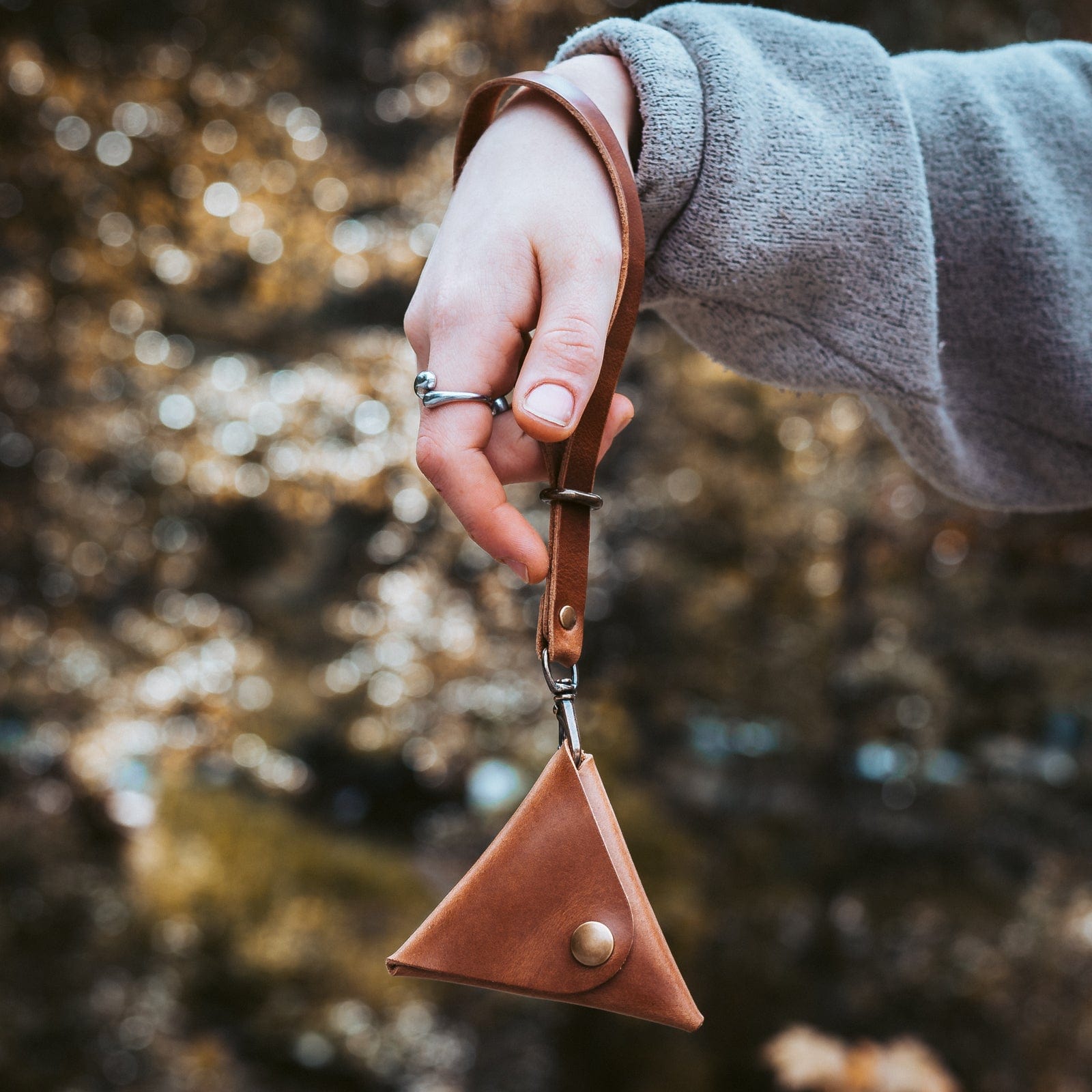 Leather Triangle Pouch Popov Leather®