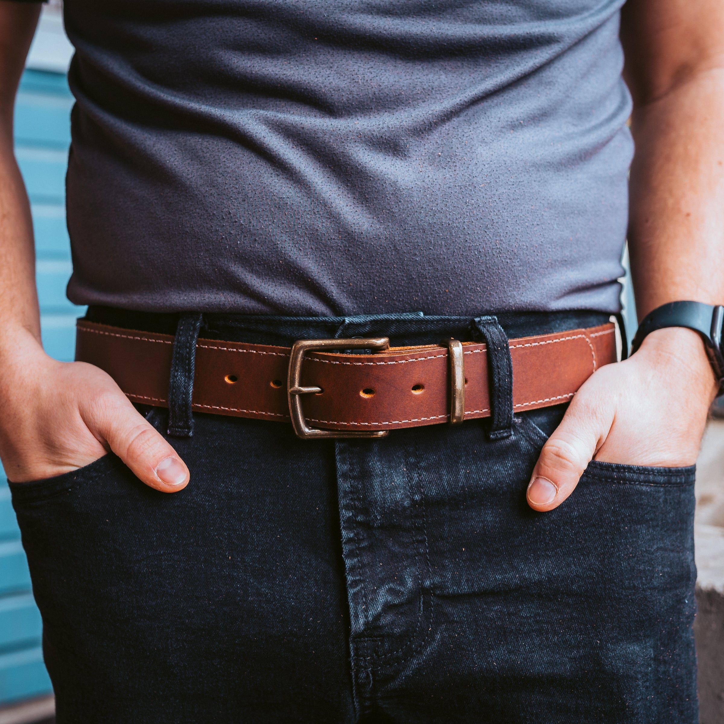 Leather Vanguard Belt - 1.5" Popov Leather®