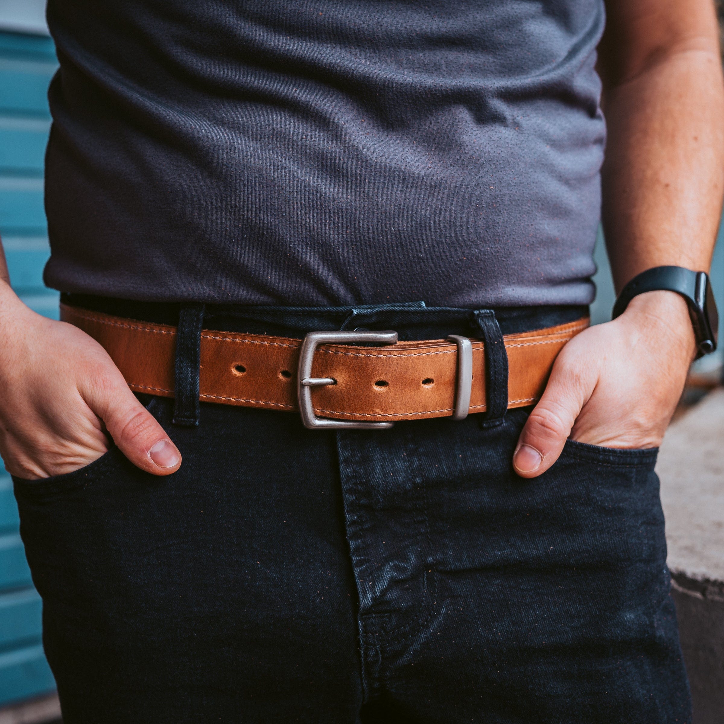 Leather Vanguard Belt - 1.5" Popov Leather®