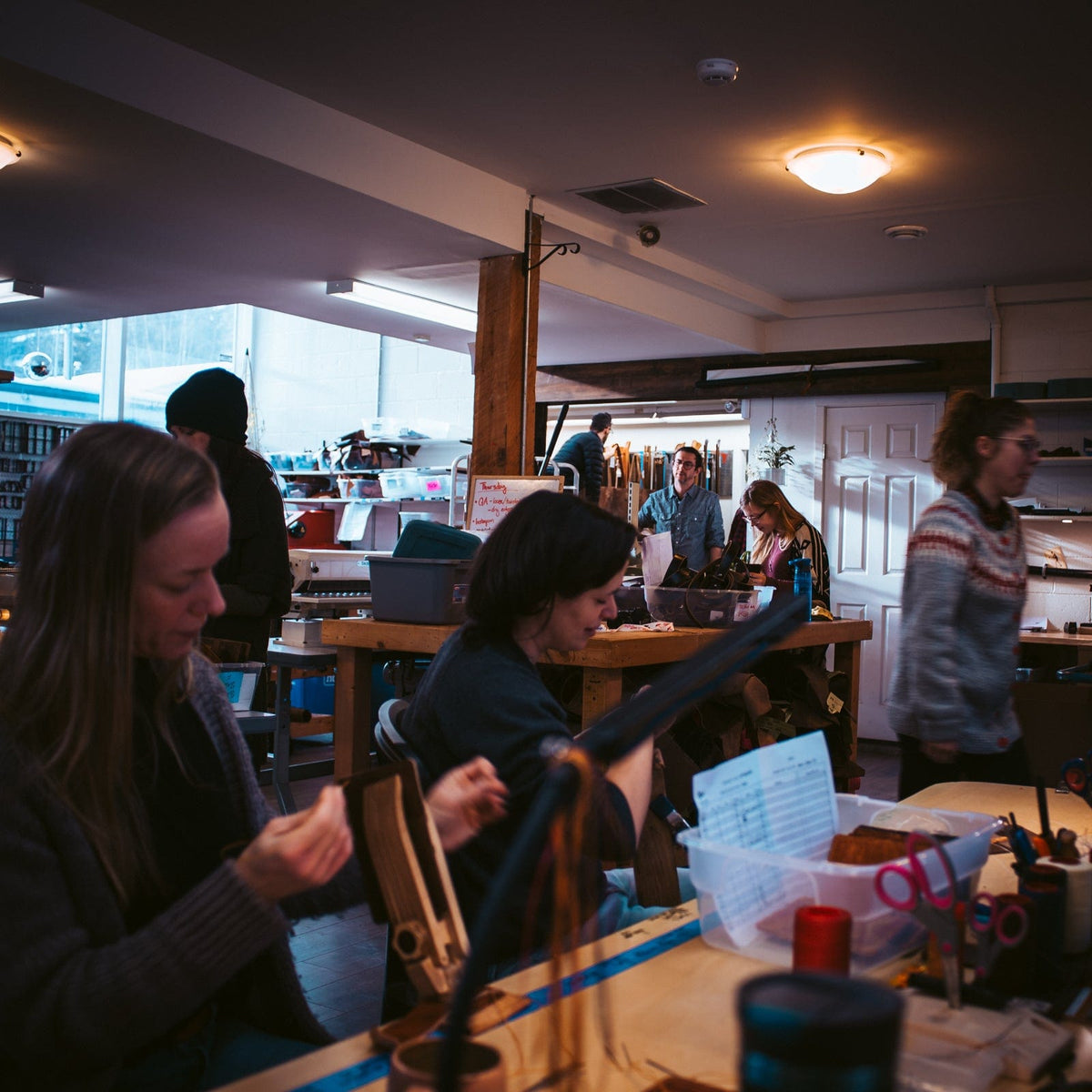 Busy Popov Leather Workshop