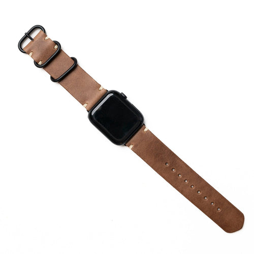 Natural leather Apple Watch band