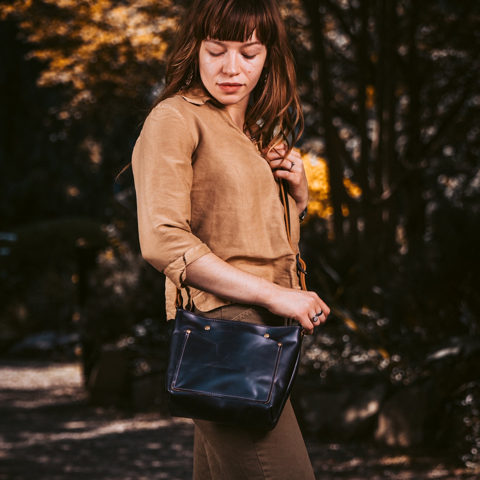 Leather Crossbody Bag
