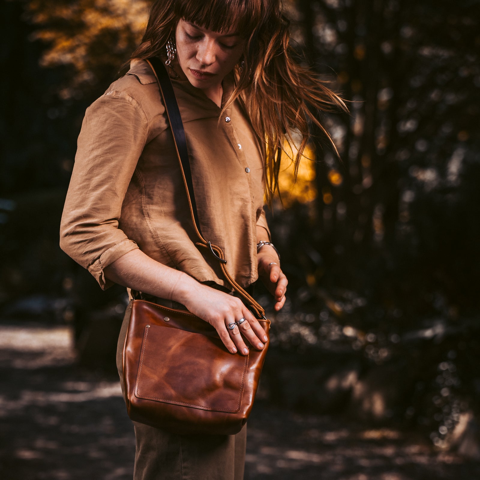 Leather Crossbody Bag