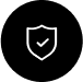Guaranteed for life badge