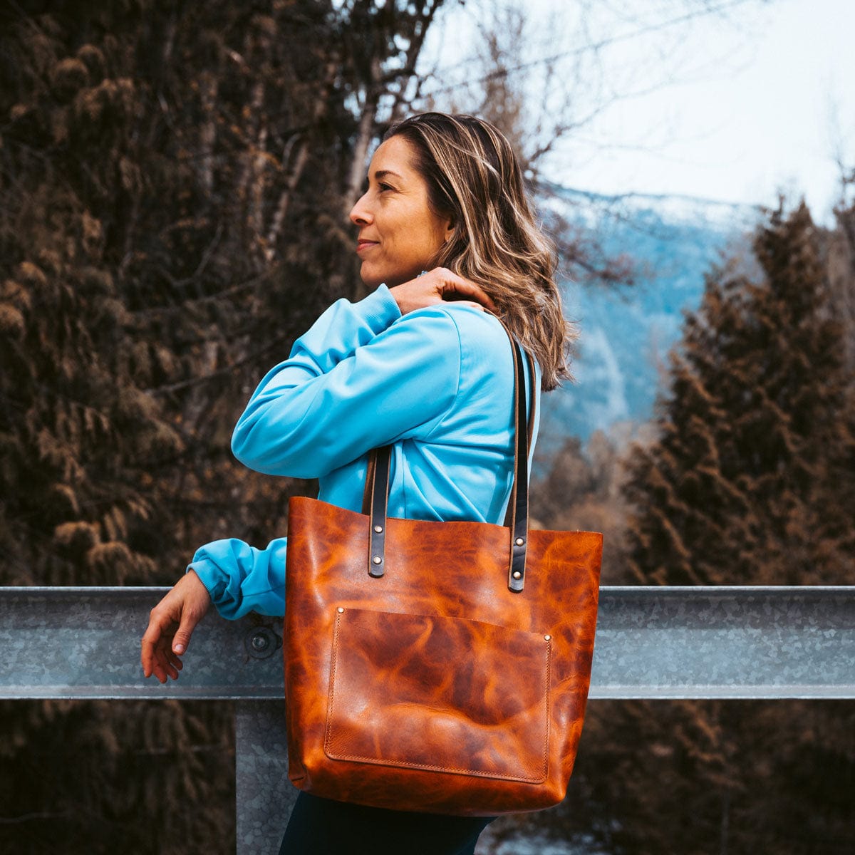 Leather Tote Bag