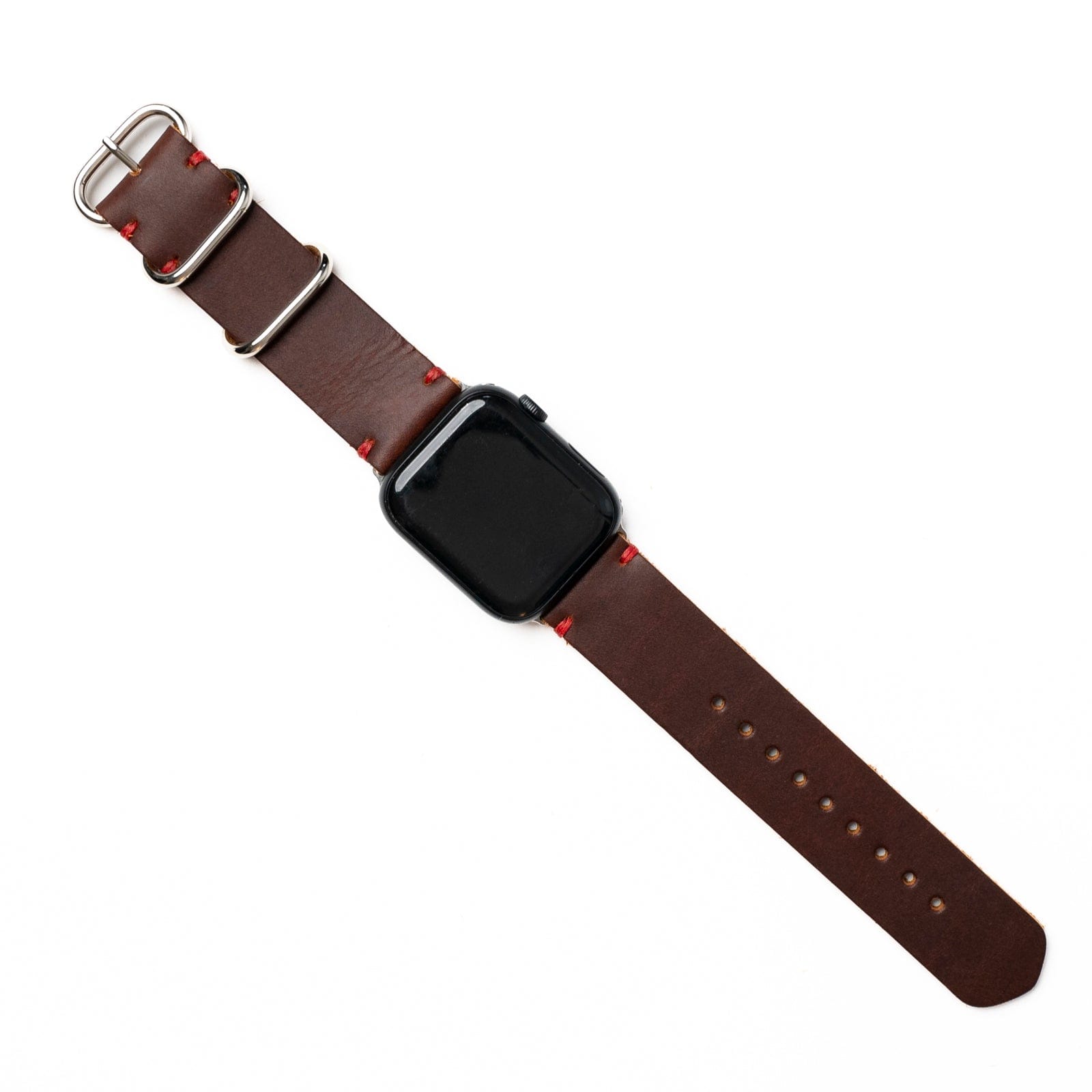 Leather Apple Watch Band - Heritage Brown Popov Leather