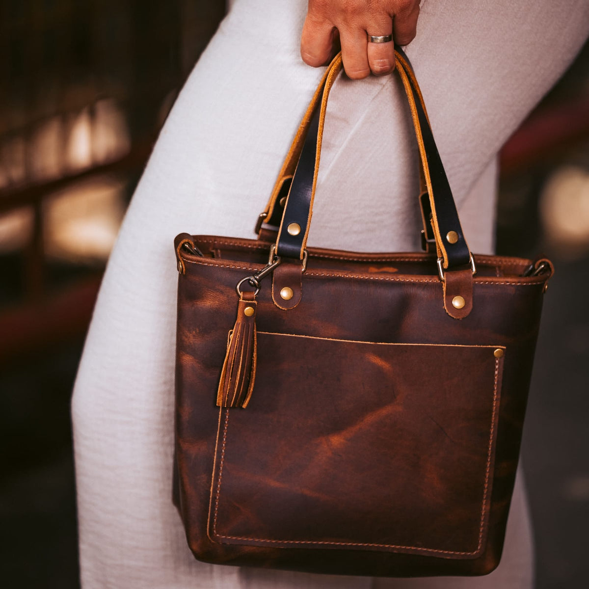 Leather Crossbody Bag - Deluxe Popov Leather®