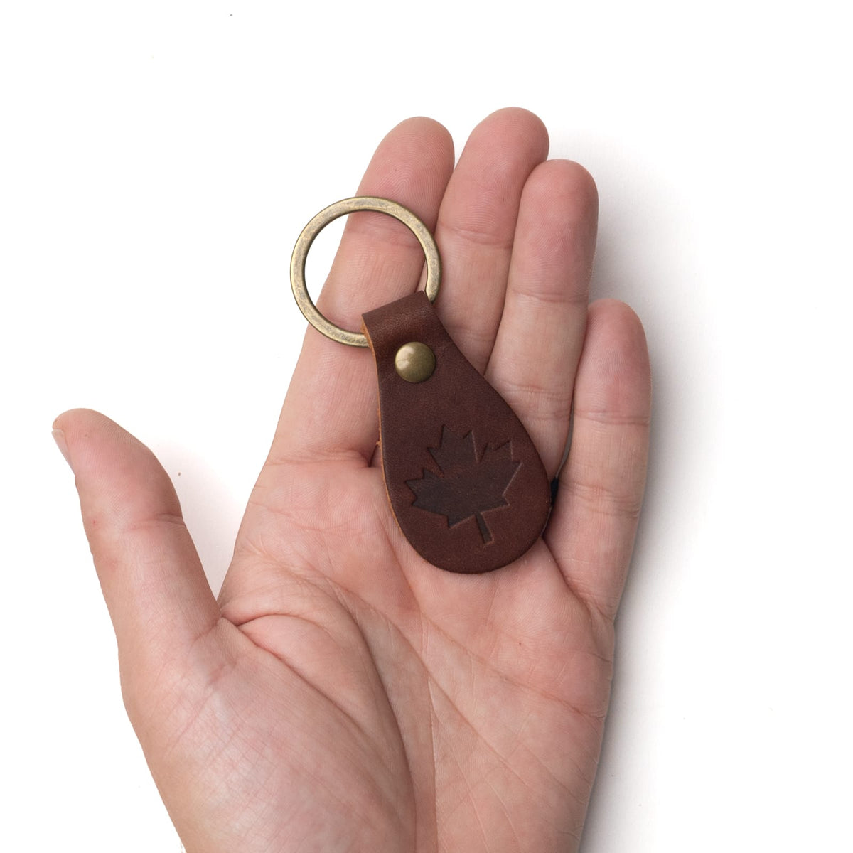Leather Keyfob - Maple Leaf Popov Leather®