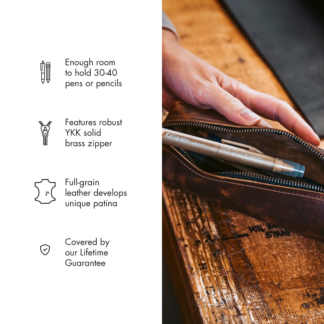 Leather Pencil Case Popov Leather®