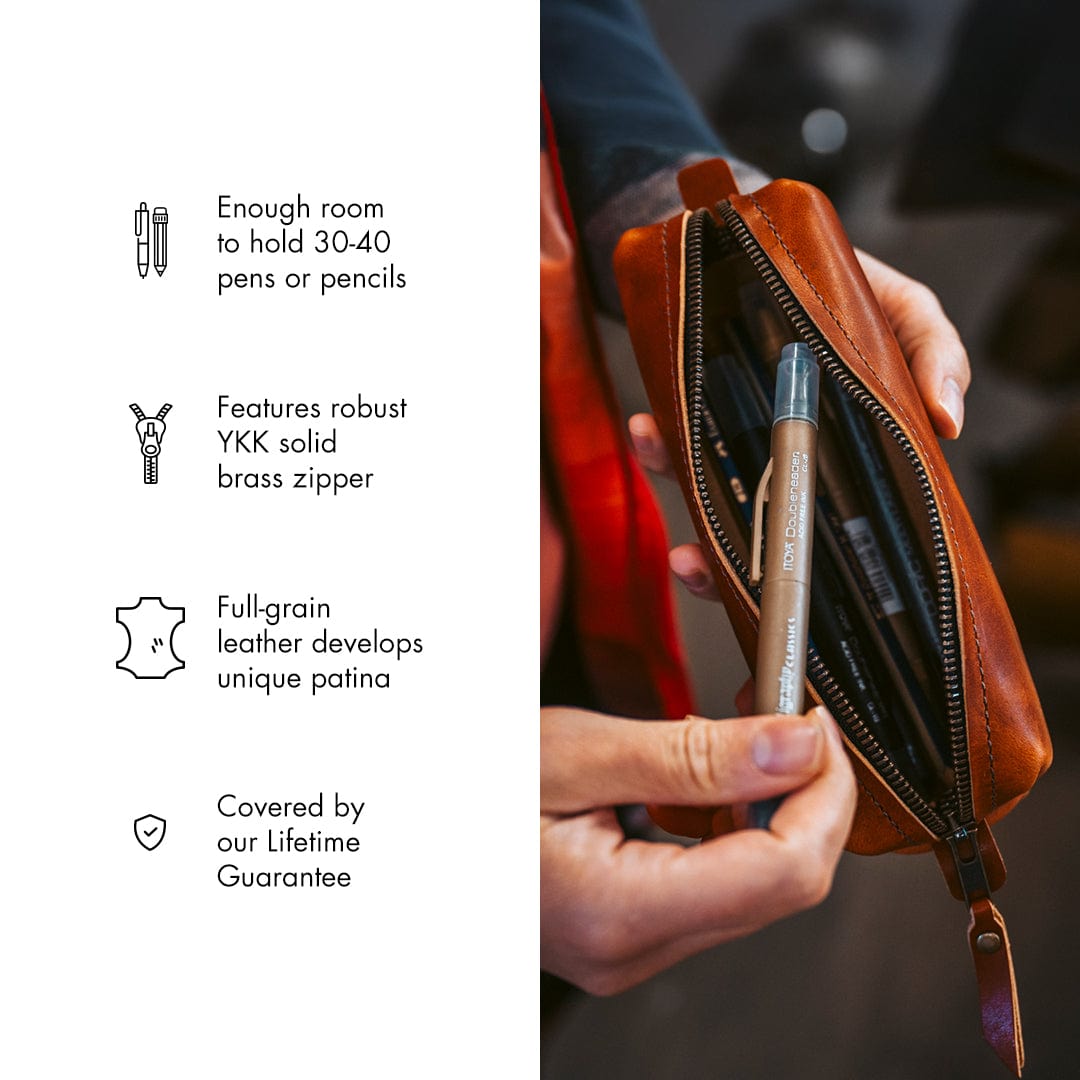 Leather Pencil Case Popov Leather®