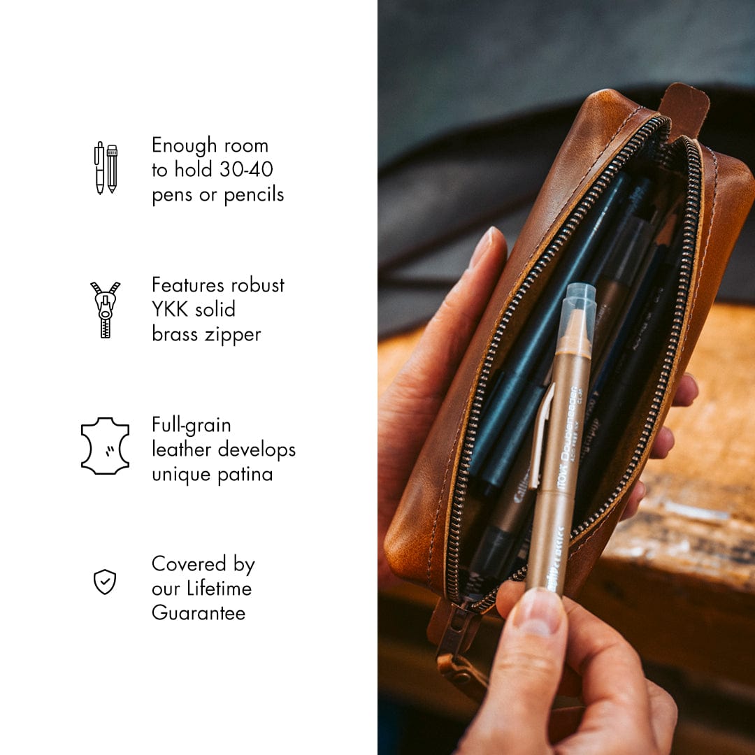 Leather Pencil Case Popov Leather®