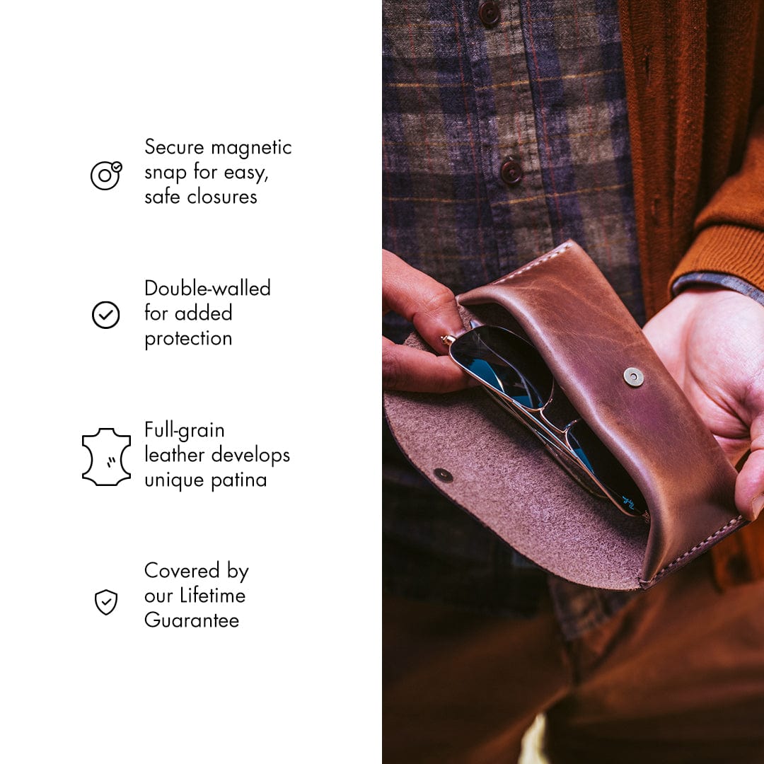 Leather Sunglasses Case Popov Leather®