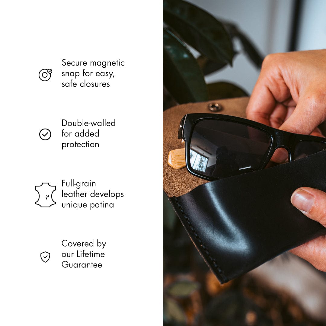 Leather Sunglasses Case Popov Leather®