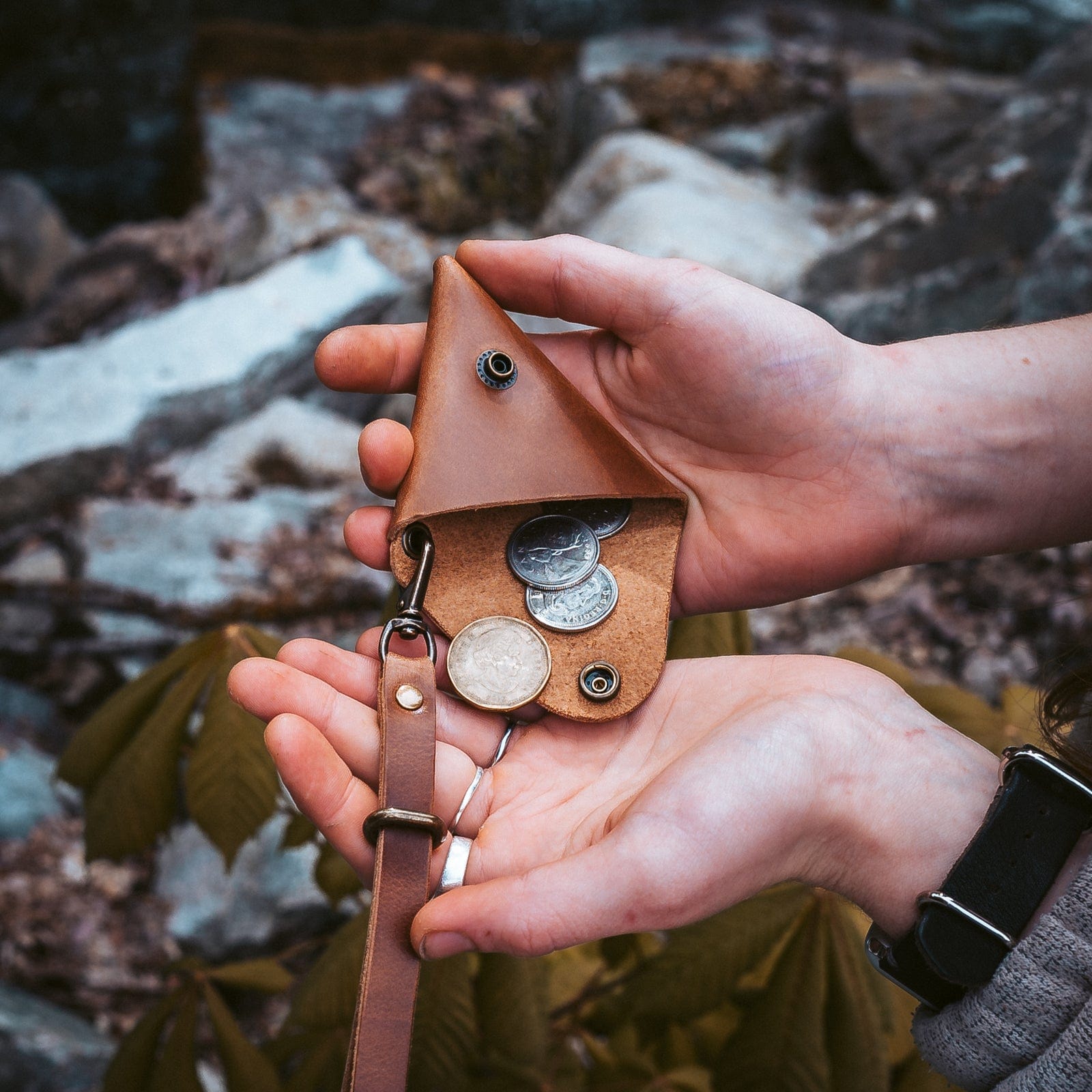 Leather Triangle Pouch Popov Leather®
