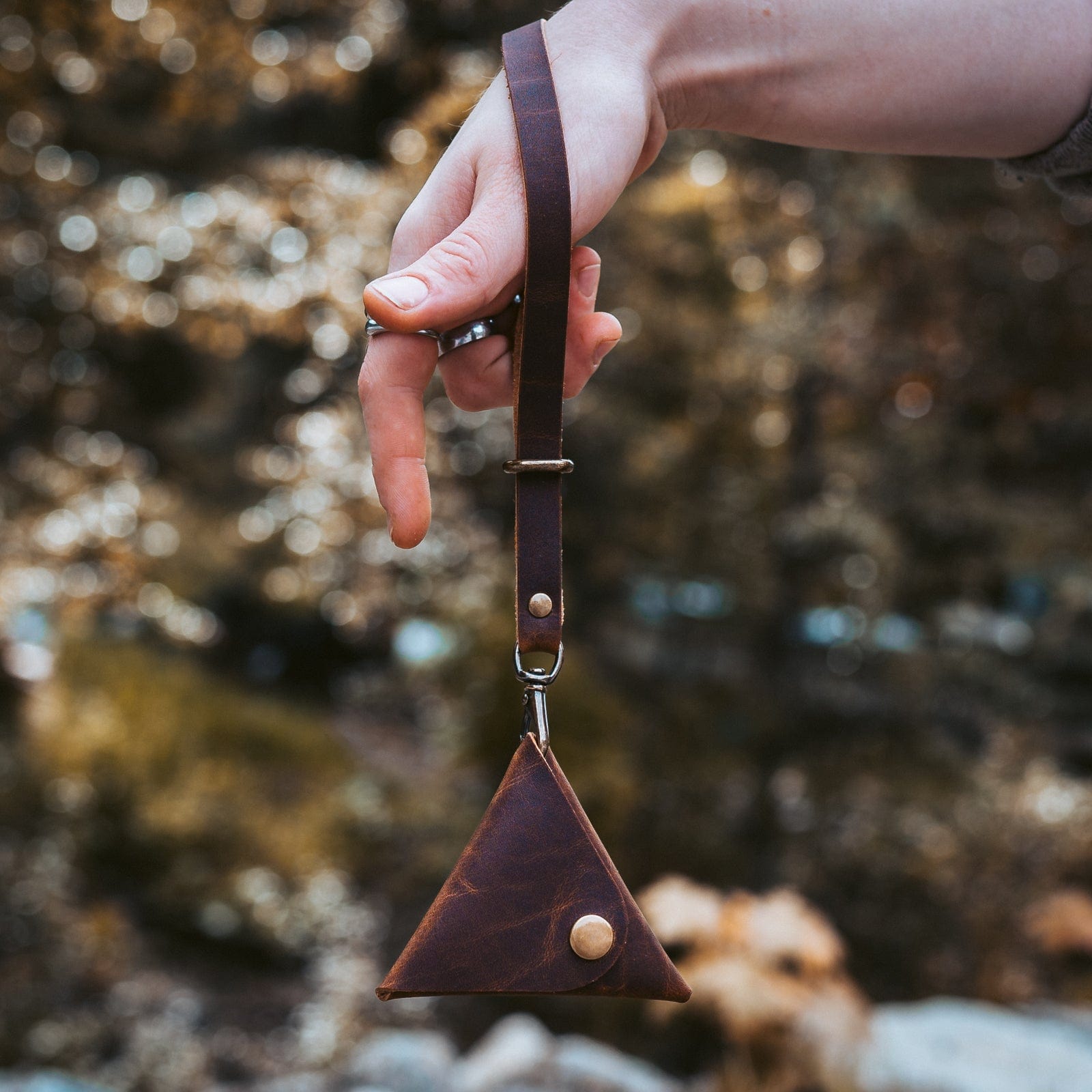 Leather Triangle Pouch Popov Leather®