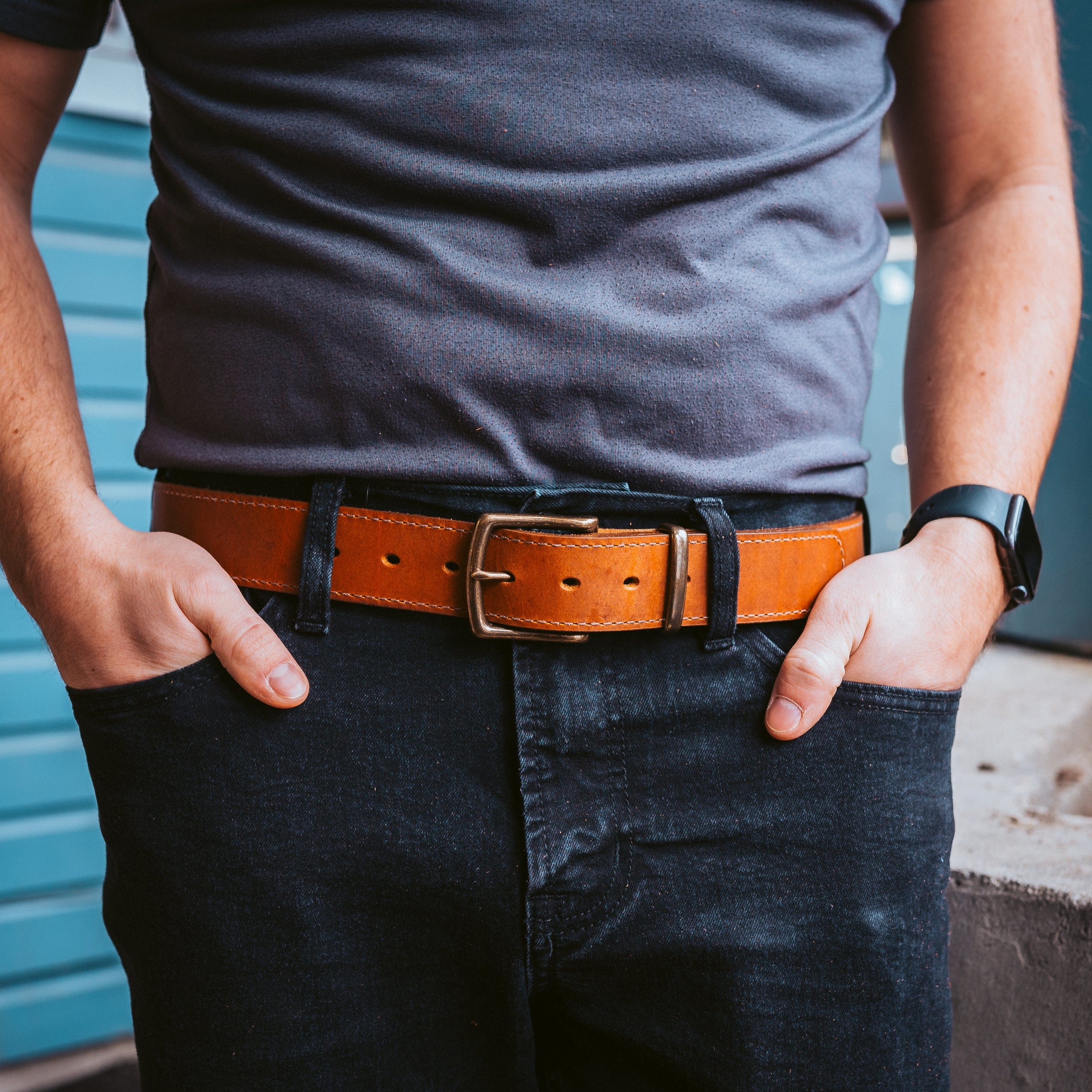 Leather Vanguard Belt - 1.5" Popov Leather®