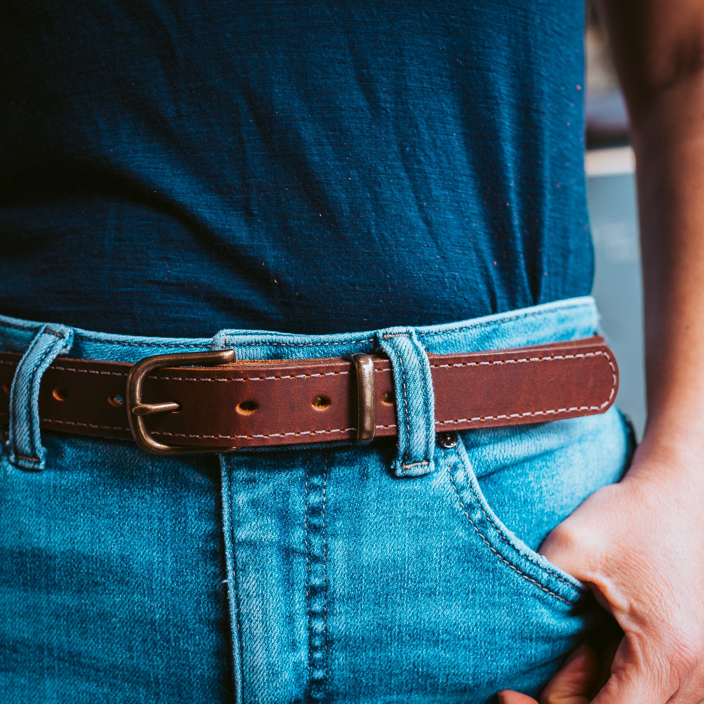 Leather Vanguard Belt - 1" Popov Leather®