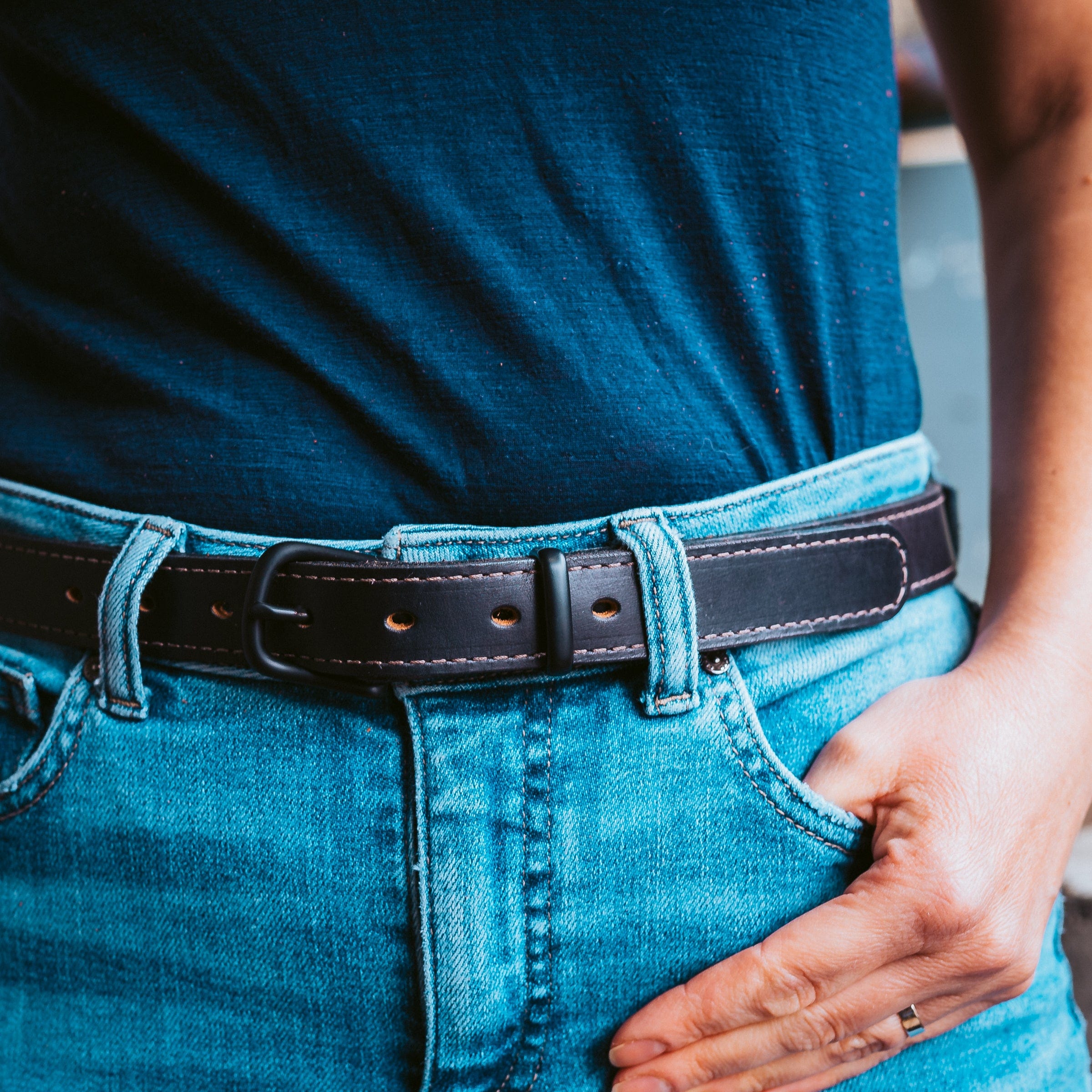 Leather Vanguard Belt - 1" Popov Leather®