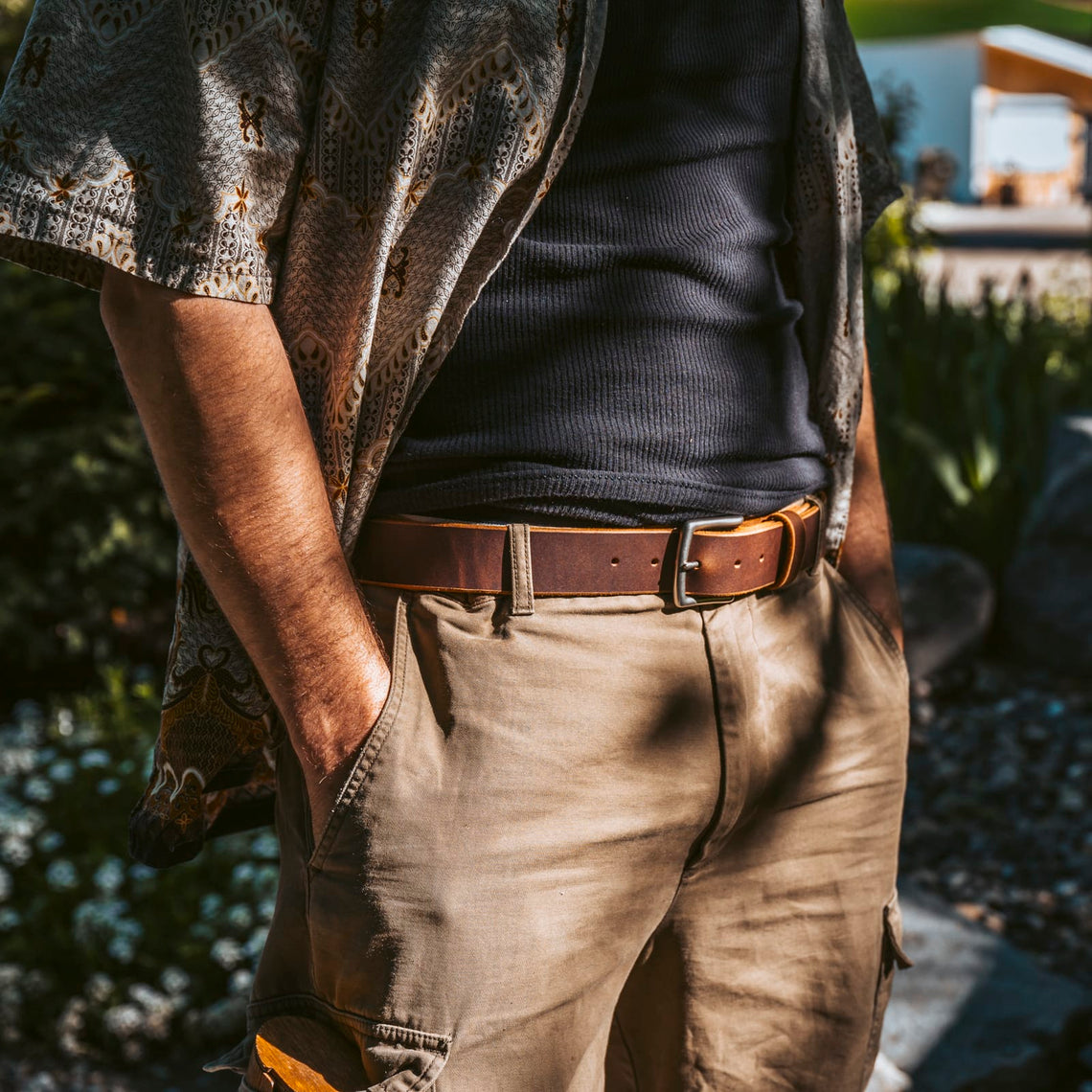 Leather workshop in Nelson BC