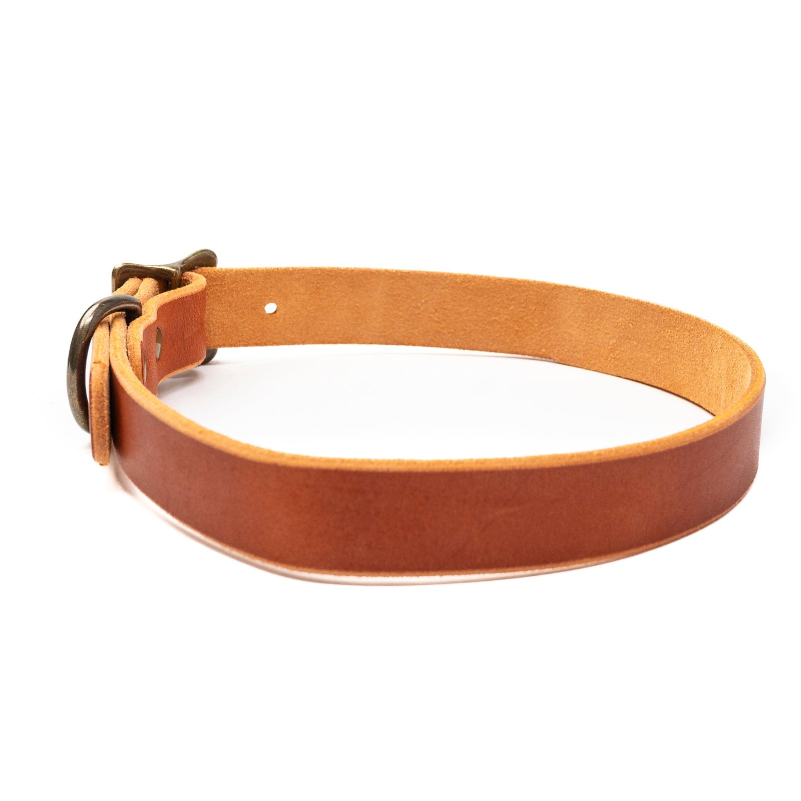 Matching Dog Collar & Leash Bundle - English Tan Popov Leather®